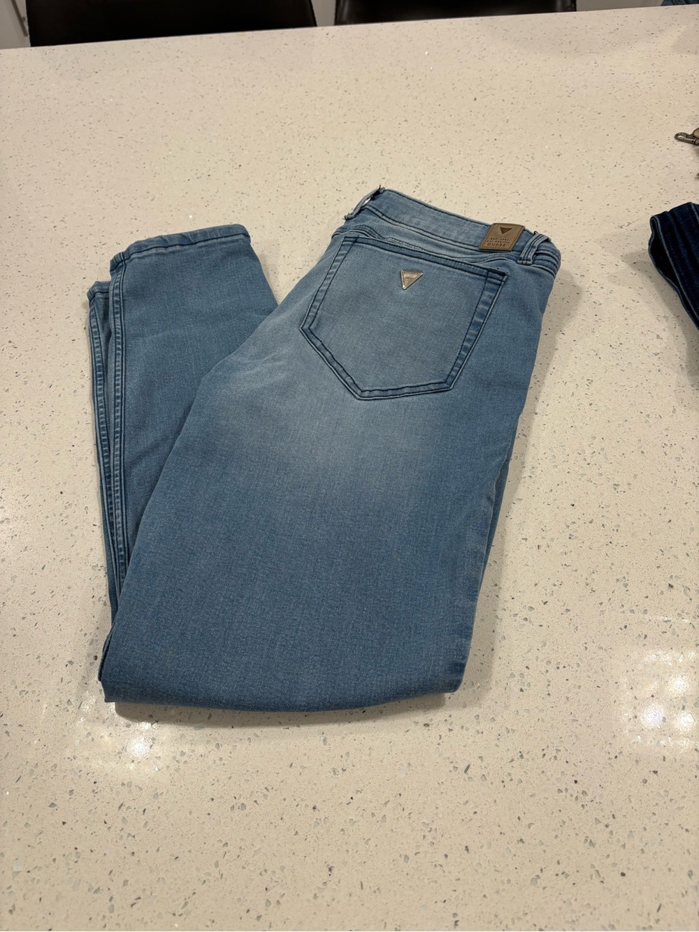 Guess Women's Medium Blue Skinny Jeans
